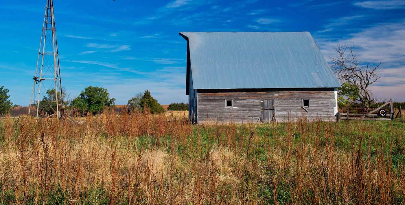 Prairie Barn где-то в Штатах